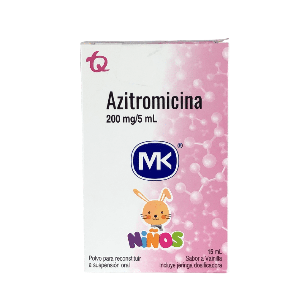 Azitromicina 200 Mg Suspension Oral Frasco x 15 Ml (Tecnoquimicas)