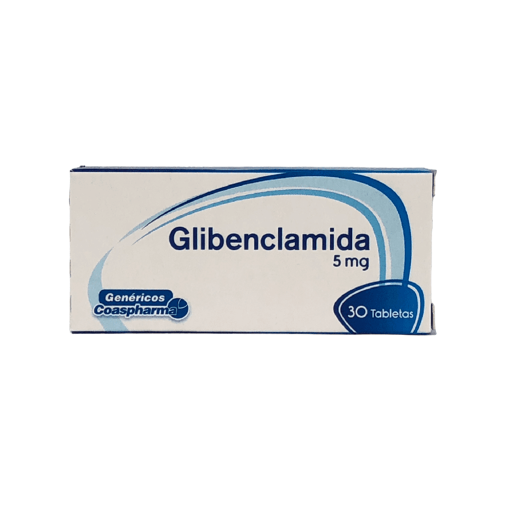 Glibenclamida 5 Mg Tabletas Caja X 30 Und (Coaspharma)