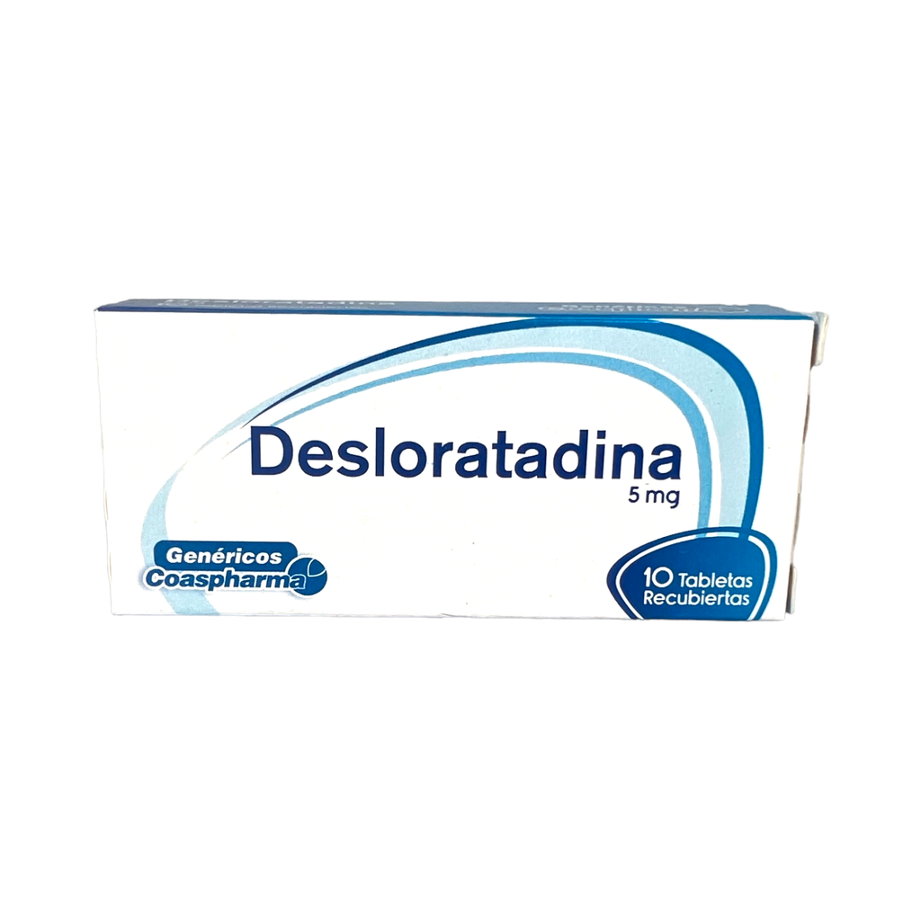 Desloratadina 5 Mg Caja x 10 Tabletas Und (Coaspharma)