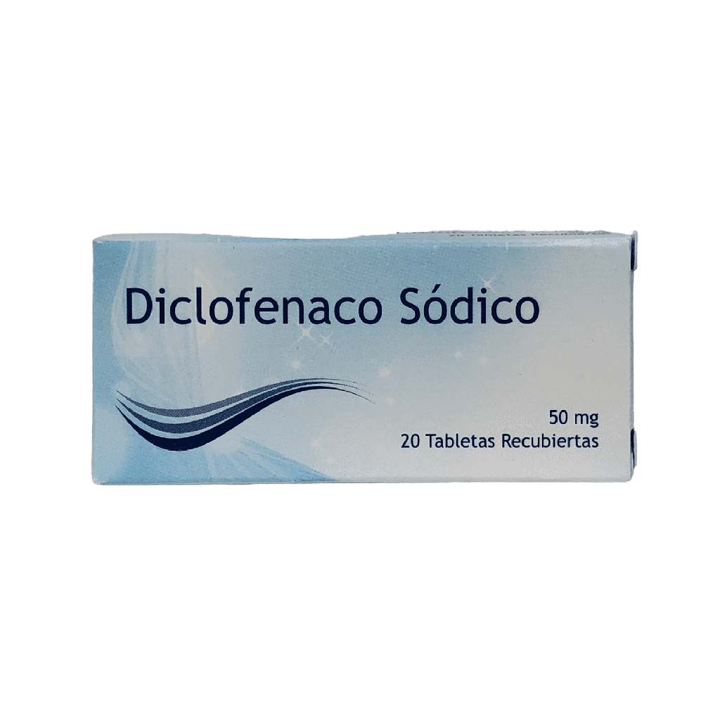 Diclofenaco 50 Mg Caja x 20 Tabletas Und (Coaspharma)