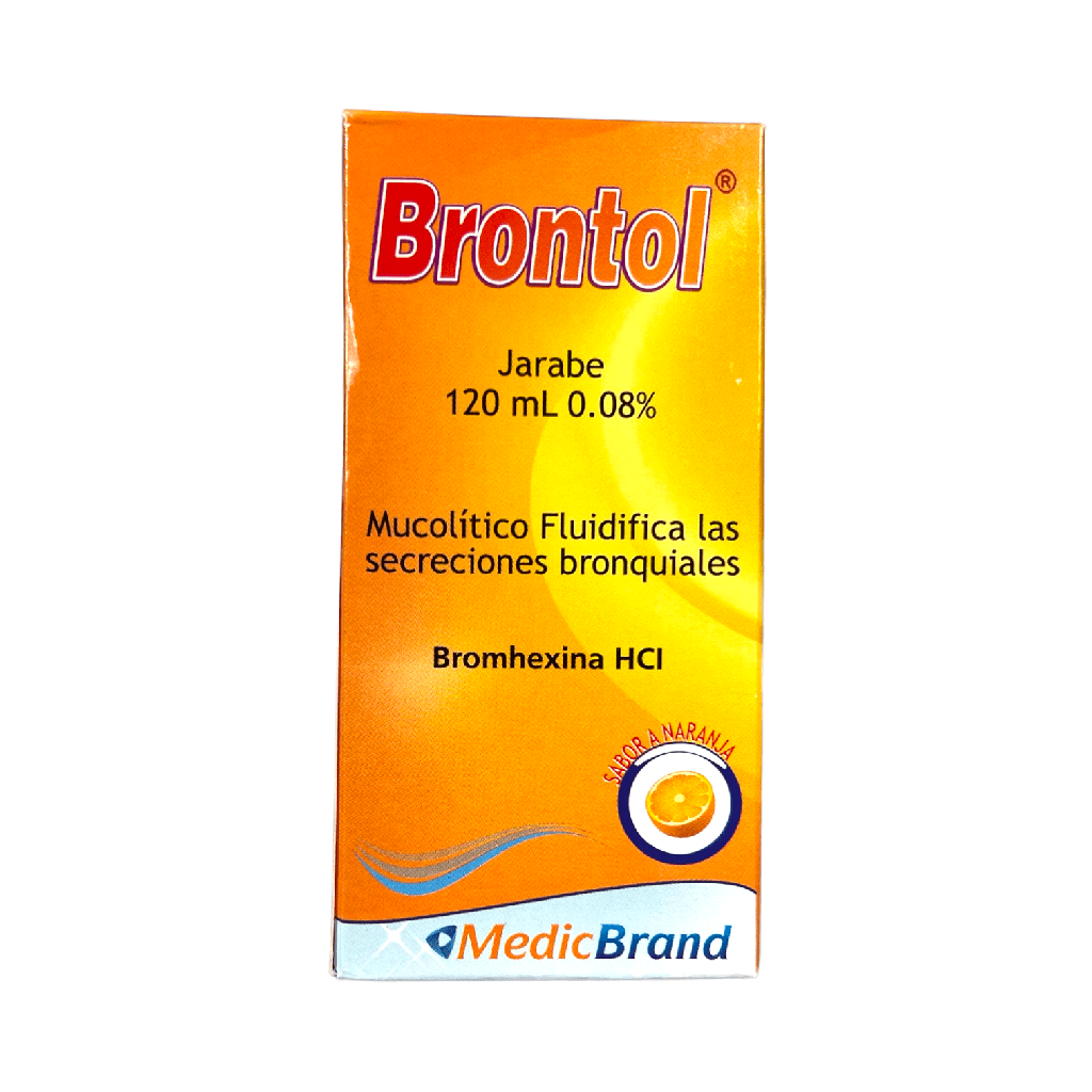 Brontol (Bromhexina) Jarabe Frasco x 120 Ml (Coaspharma)