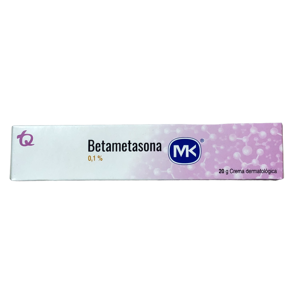 Betametasona 0.1 % Crema Topica Tubo X 20 Gr Und (Tecnoquimicas)