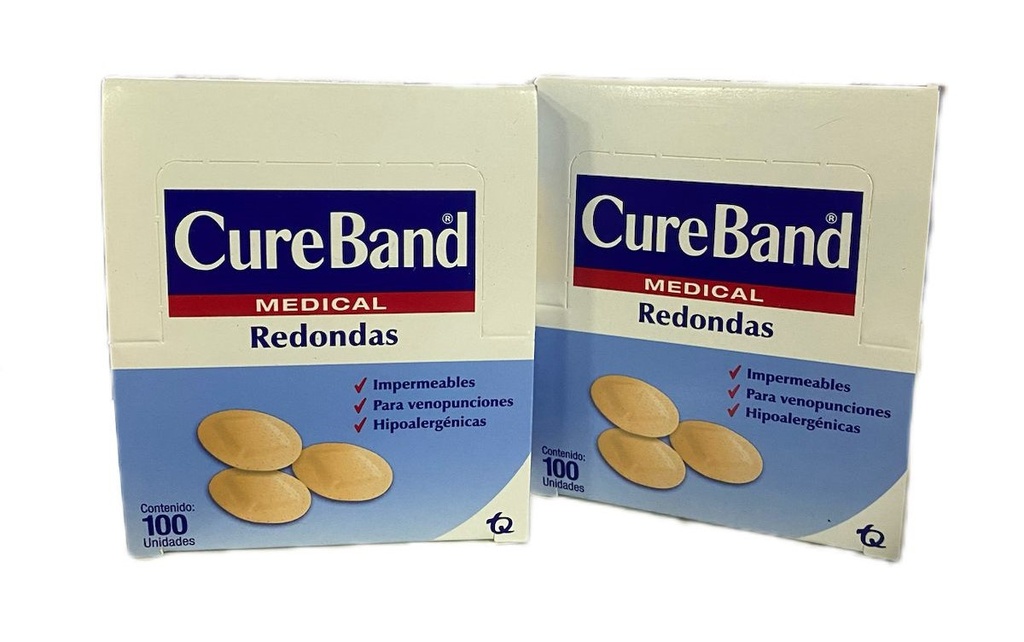 Curas Cureband Premium Redonda Caja x 100 Und (Tecnoquimicas)