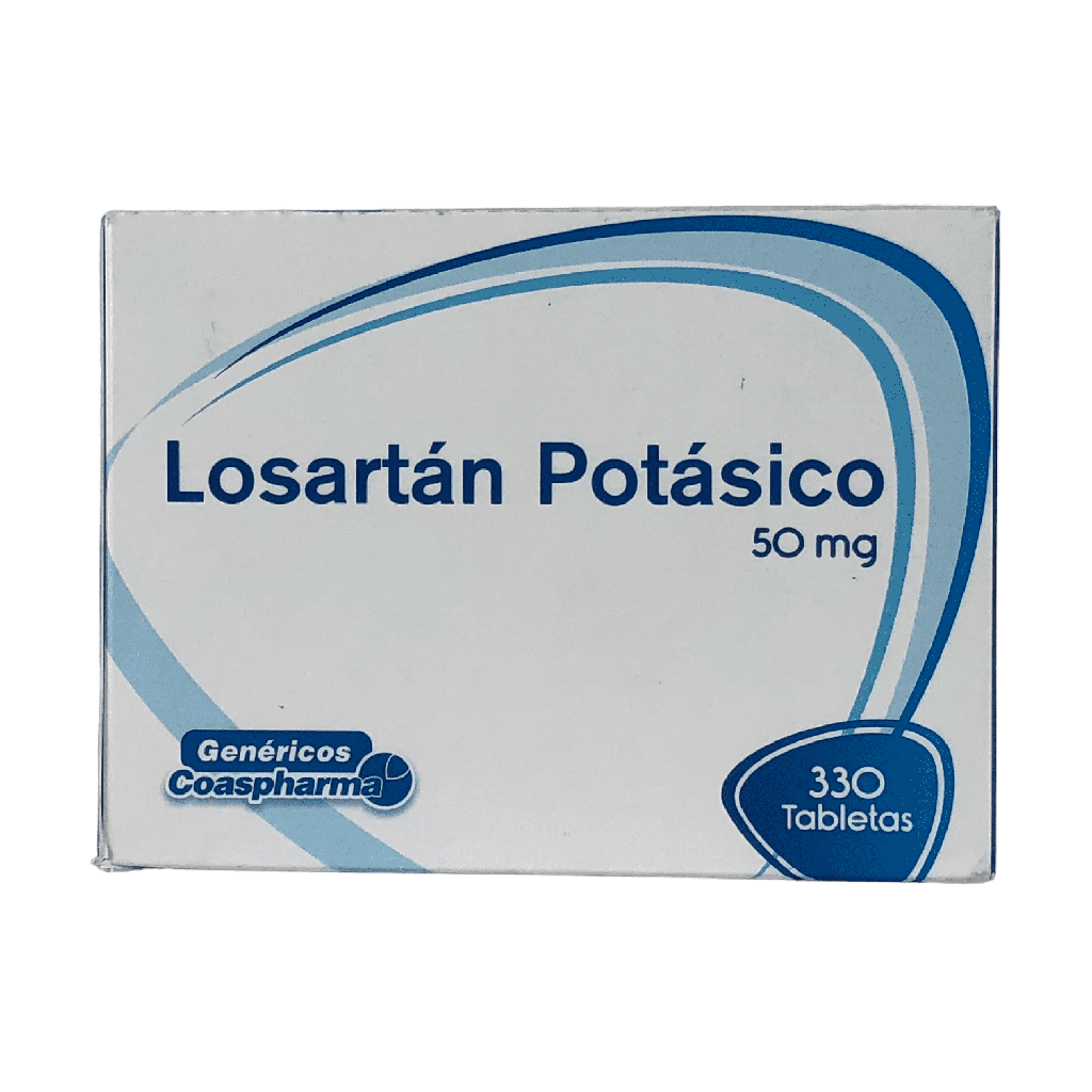 Losartan 50 Mg Caja x 330 Tabletas Und (Coaspharma)