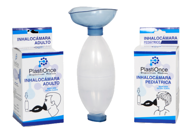 Inhalocamara Pediatrica En Bolsa Und (Plastionce)