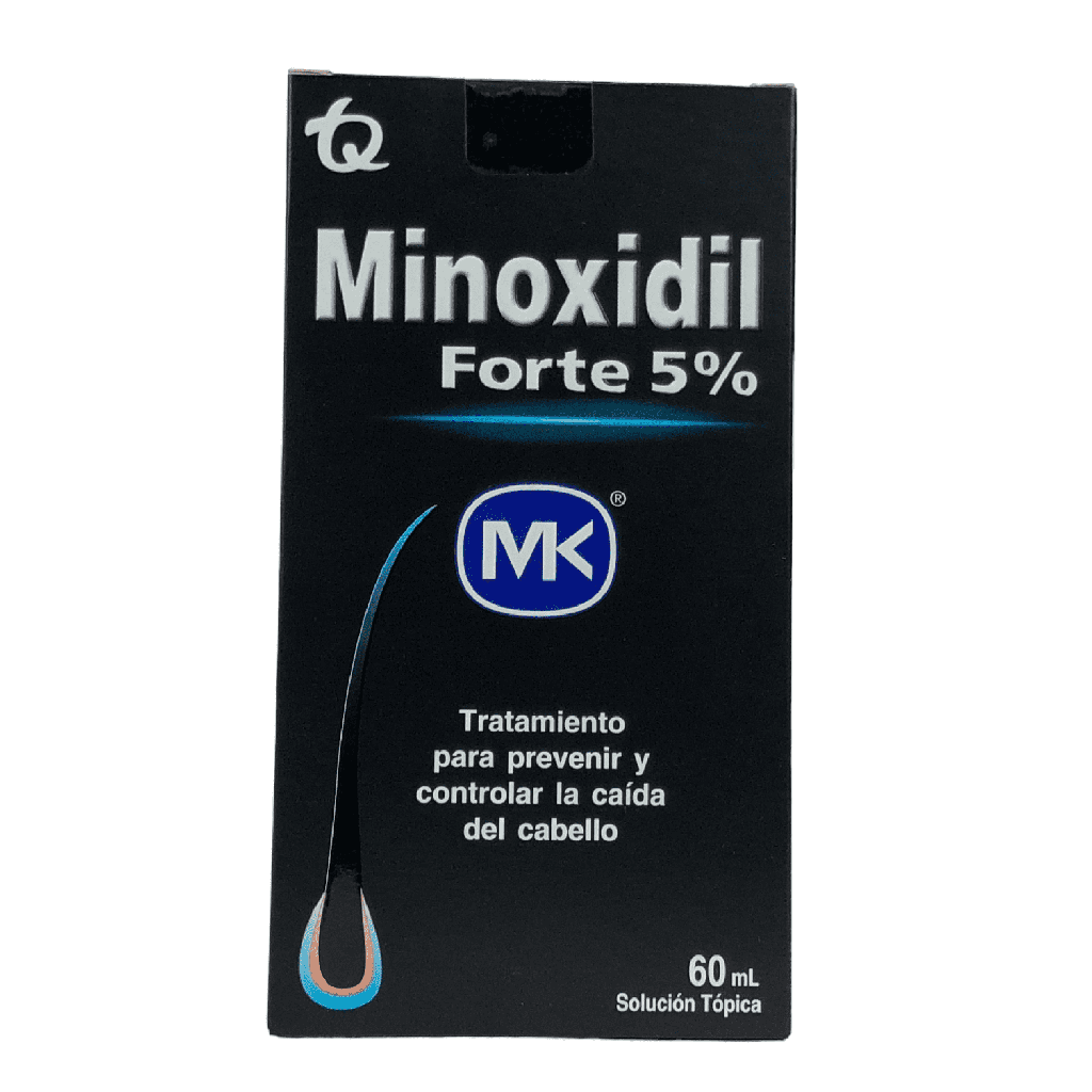 Minoxidil Forte 5% Solucion Topica Frasco X 60 Ml Und (Tecnoquimicas)