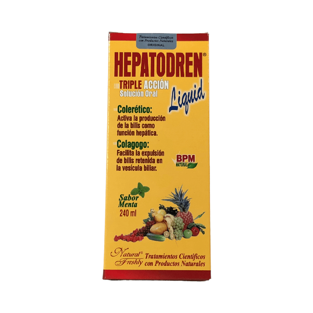 Hepatodren Limpiador Hepatico Frasco X 240 Ml (Natural Freshly)