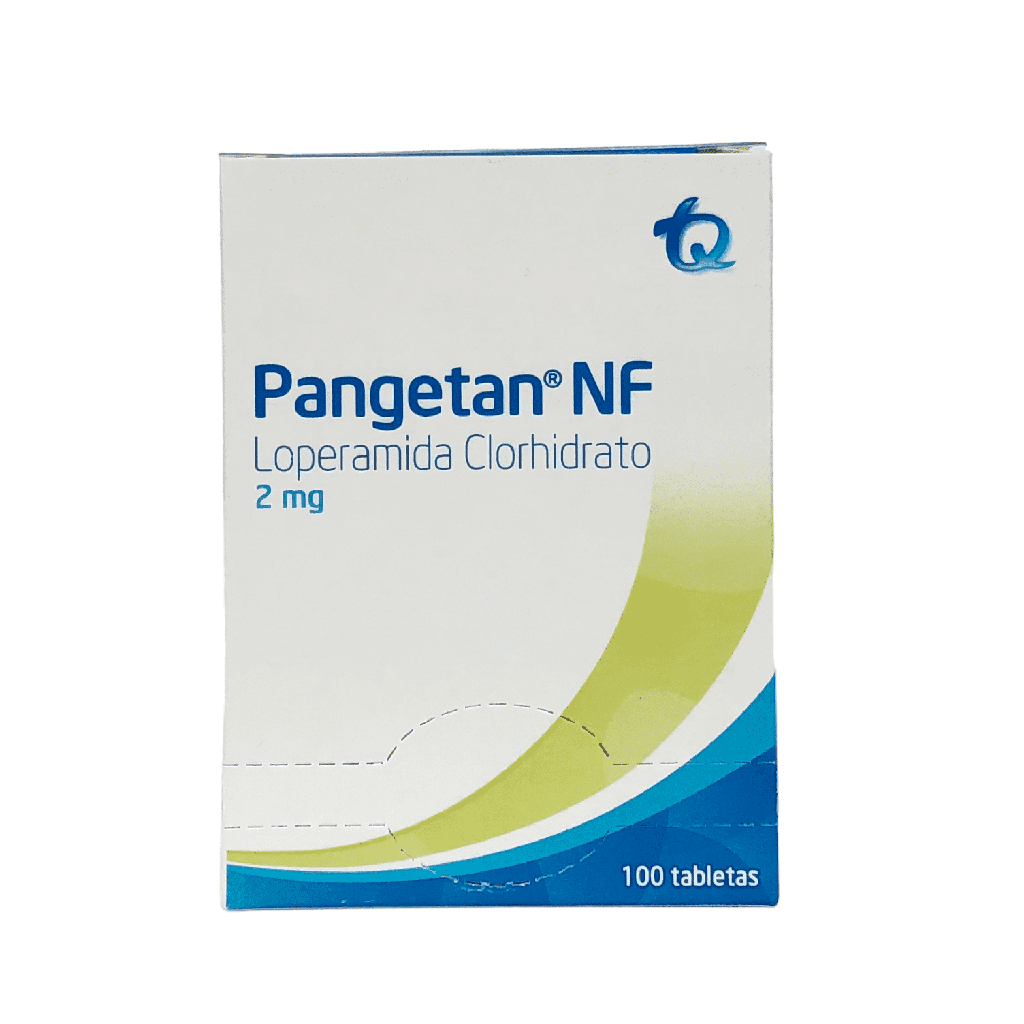 Pangetan Nf (Loperamida) 2 Mg Caja x 100 Tabletas Und (Tecnoquimicas)