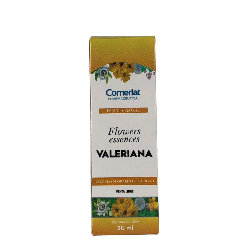 Valeriana Esencia Floral Gotas Frasco X 30 Ml Und (Comerlat)