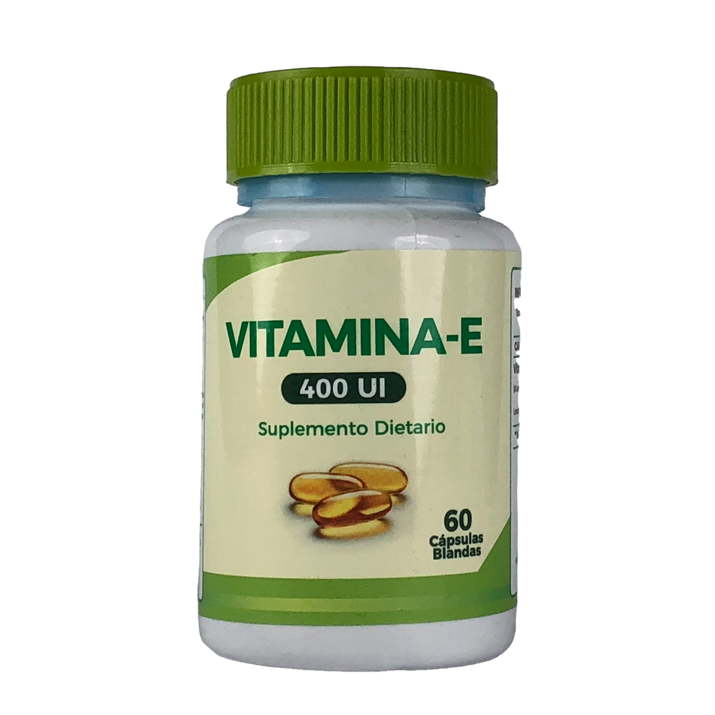 Vitamina E 400 Ui Capsula Frasco X 60 Und (Comerlat)