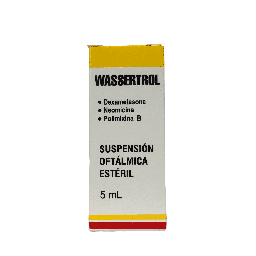 [7703197053059] Wassertrol (Neomicina+Polimicina B+Dexametasona) Suspension Oftalmica Frasco x 5 Ml (Tecnoquimicas)