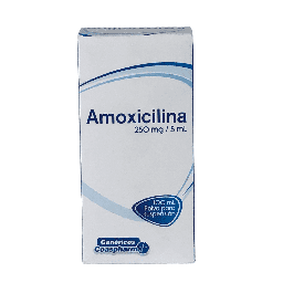 [7703712033344] Amoxicilina 250 Mg/5 Ml Polvo Suspension Oral Frasco X 100 Ml Und (Coaspharma)