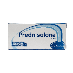 [7703712030534] Prednisolona 5 Mg Caja x 30 Tabletas Und (Coaspharma)