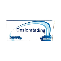 [7703712034631] Desloratadina 5 Mg Caja x 10 Tabletas Und (Coaspharma)