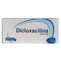 [7703712031234] Dicloxacilina 500 Mg Caja x 50 Capsulas Und (Coaspharma)