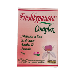 [7707232095677] Freshlypausia Complex Formula Reforzada Capsulas Caja X 60 Und (Natural Freshly)