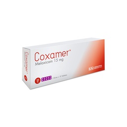 [7703006650332] Coxamer (Meloxicam) 15 Mg Caja x 10 Tabletas (Lab America)