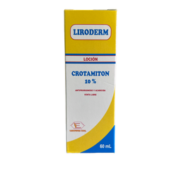 [7707019459036] Liroderm (Crotamiton) 10 % Locion Topica Frasco x 60 ml (Labquifar)