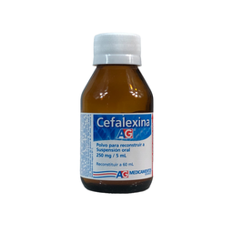 [7706569001160] Cefalexina 250 Mg Polvo Suspension Oral Frasco x 60 Ml (American Generics)