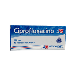 [7706569000088] Ciprofloxacino 500 Mg Caja x 10 Tabletas (American Generics)