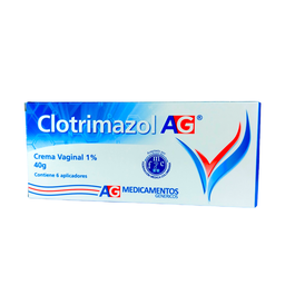 [7706569001191] Clotrimazol 1% Crema Vaginal Tubo x 40 Gr + 6 Aplicadores (American Generics)