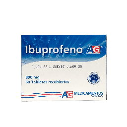 [7706569000385] Ibuprofeno 800 Mg Caja x 50 Tabletas (American Generics)