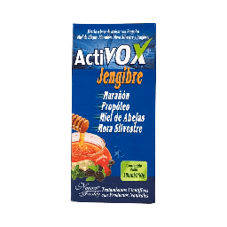 [7707232094670] Activox Jengibre Jarabe X 180 ML/ 250 Gr (Natural Freshly)