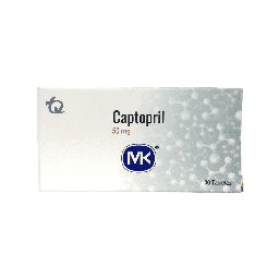 [7702057071400] Captopril 50 Mg Caja x 30 Tabletas(Tecnoquimicas)