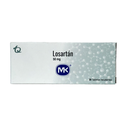 [7702057710163] Losartan 50 Mg Caja x 30 Tabletas (Tecnoquimicas)