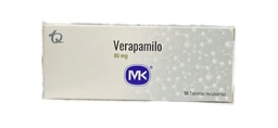 [7702057076122] Verapamilo 80 Mg Tabletas Caja x 50 Und (Tecnoquimicas)