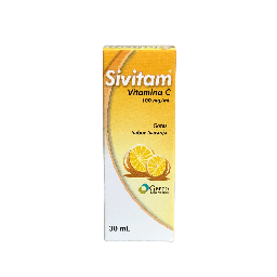 [7707210530213] Sivitam(Vitamina C)100 MG Gotas Oral Frasco x 30 ML(Gerco)