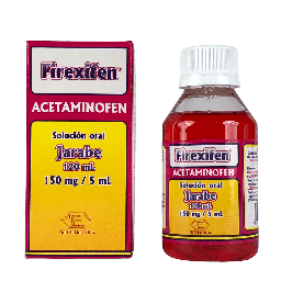 [7707019401950] Firexifen (Acetaminofen) 100 Mg/Ml  Jarabe Frasco x 120 Ml (Labquifar)