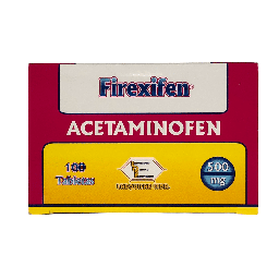 [7707019401608] Firexifen (Acetaminofen) 500 Mg Caja x 100 Tabletas (Labquifar)