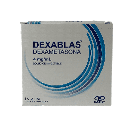 [7702896001224] Dexablas (Dexametasona)4 MG/1 ML Solucion Inyectable Caja x 5 Ampollas (Blaskov)