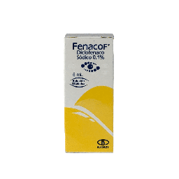 [7702896002061] Fenacof (Diclofenaco)1 Mg Gotas Oftalmicas Frasco x 5 Ml (Blaskov)