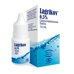 [7702896001347] Lagrikov (Carboximetilcelulosa) 5 Mg Gotas Oftalmicas Frasco x 15 Ml (Blaskov)