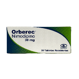 [7702896000227] Orberec (Nimodipino)30 Mg Caja x 30 Tabletas (Blaskov)