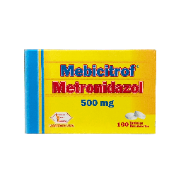 [7707019469158] Mebicitrof (Metronidazol) 500 Mg Caja x 20 Tabletas (Labquifar)