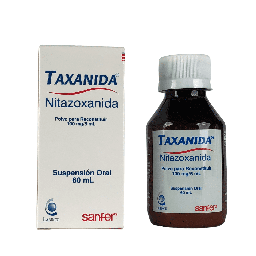 [7707177973139] Taxanida (Nitazoxanida) 100 Mg Suspension Oral Frasco x 60 Ml (Labinco)