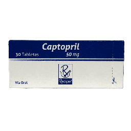 [7702195713507] Captopril 50 Mg Caja x 30 Tabletas (Recipe)