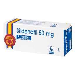 [7702195051890] Sildenafil 50 Mg Caja x 2 Tabletas (Recipe)