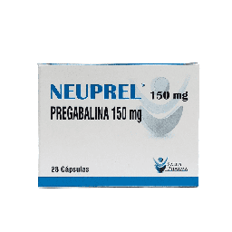 [7708253450940] Neuprel (Pregabalina) 150 Mg Caja x 28 Capsulas (Salus Pharma)