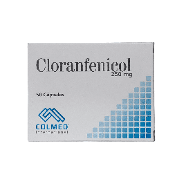 [7703153003296] Cloranfenicol 250 Mg Caja x 50 Capsulas (Colmed)