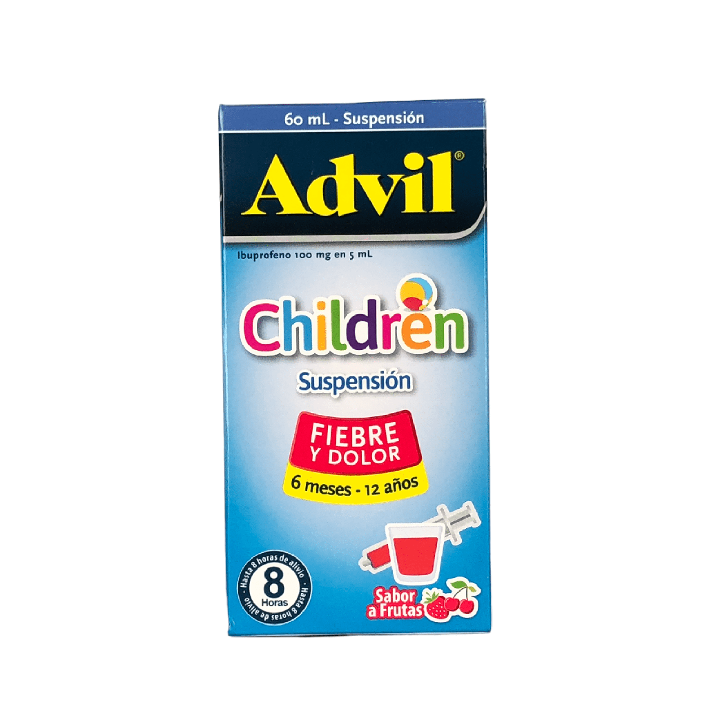 Advil Children (Ibuprofeno) Jarabe Frasco x 60 Ml (GSK) Farmauno