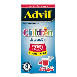 [7702132009748] Advil Children (Ibuprofeno) Jarabe Frasco x 100 Ml (GSK)