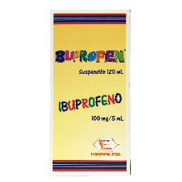 [7707019437225] Buprofen (Ibuprofeno) 100 Mg Jarabe Frasco x 120 Ml (Labquifar)