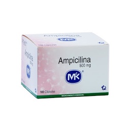 [7702057070564] Ampicilina 500 Mg Caja x 100 Capsulas Und (Tecnoquimicas)