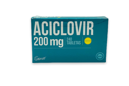 [7703038050025] Aciclovir 200mg Tabletas Caja x 240 (Laproff)