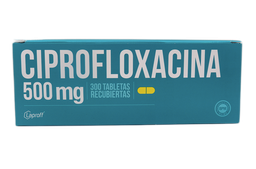 [7703038050179] Ciprofloxacina 500mg Tabletas Caja x 300 (Laproff)