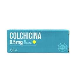 [7703038067016] Colchicina 0.5mg Caja x 40 Tabletas (Laproff)